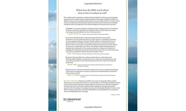 Christian Ethics, An Introduction to Biblical Moral Reasoning by Wayne Grudem - Image 2