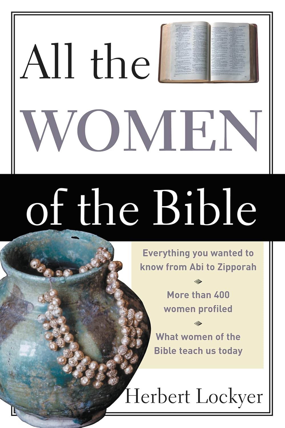71j+6sEMDnL._SL1500_ All the Women of the Bible by Herbert Lockyer - Image 1