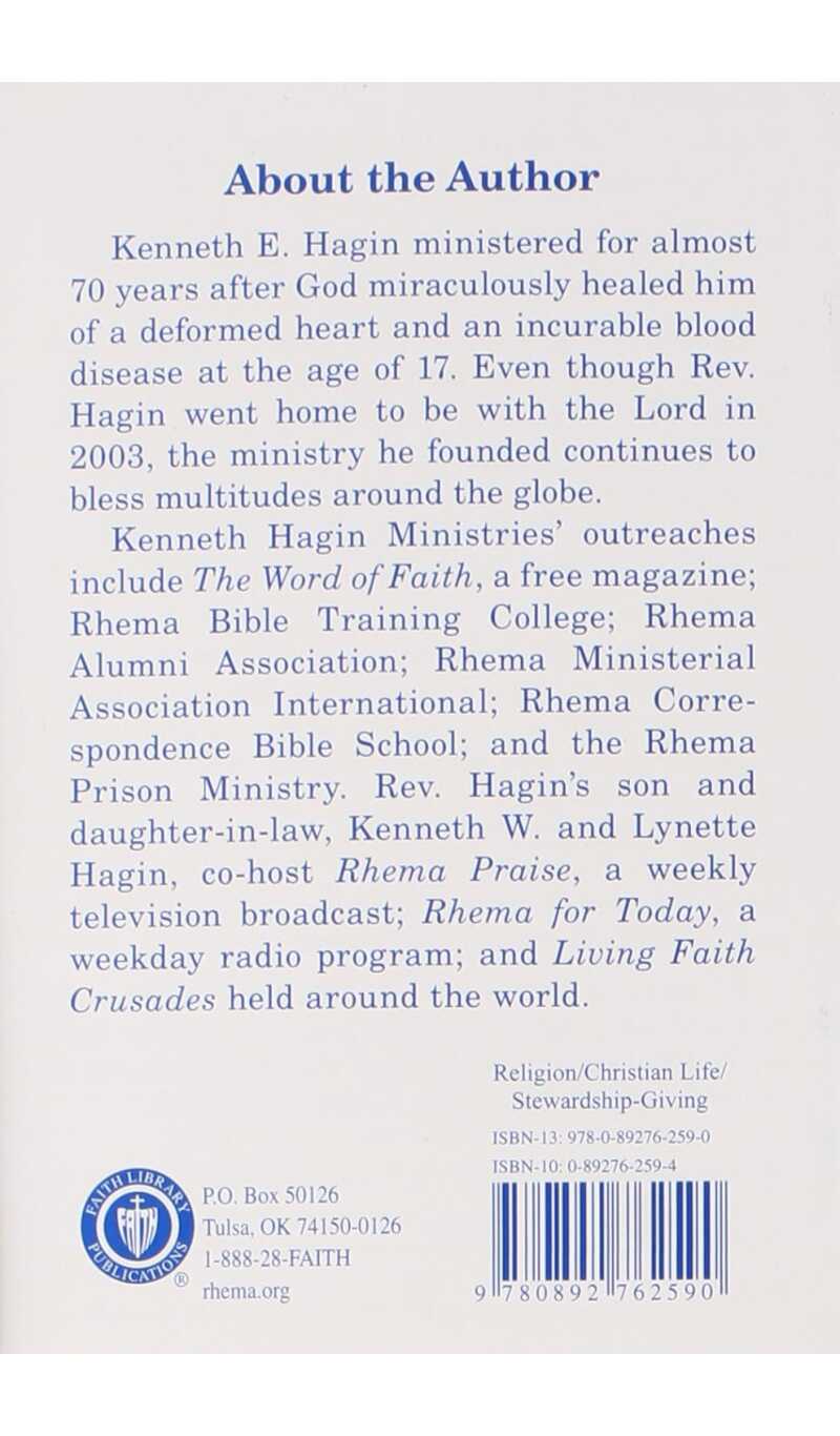 Obedience in Finances by Jr. Hagin, Kenneth - Image 2
