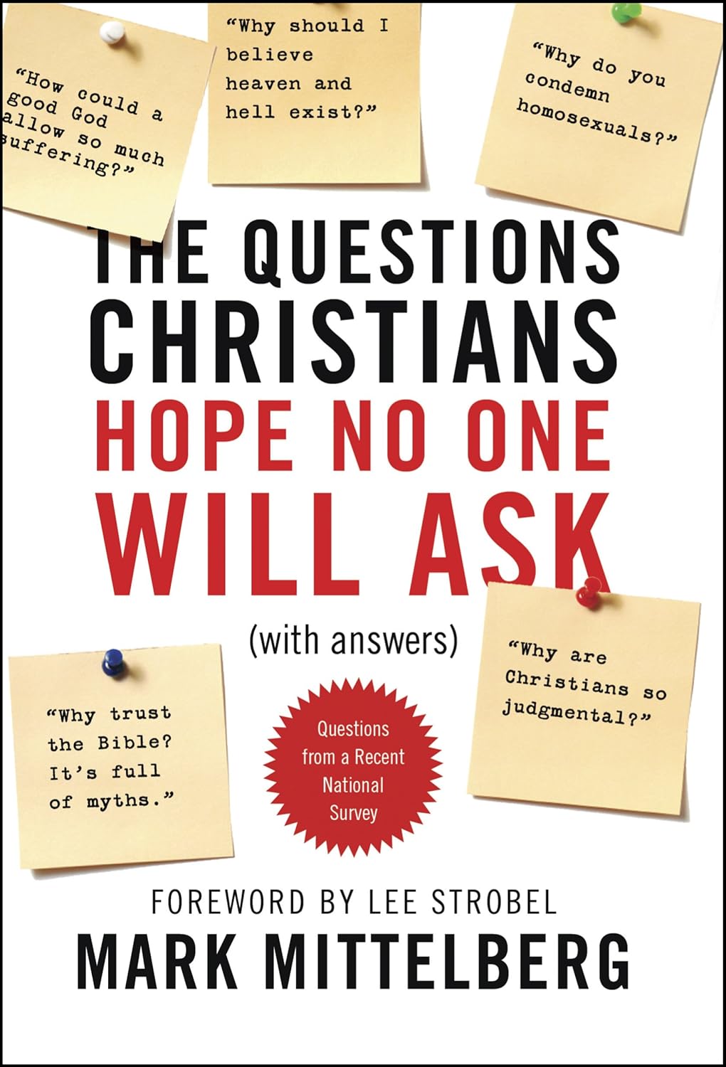 The Questions Christians Hope No One Will Ask: (With Answers) by Mark Mittelberg