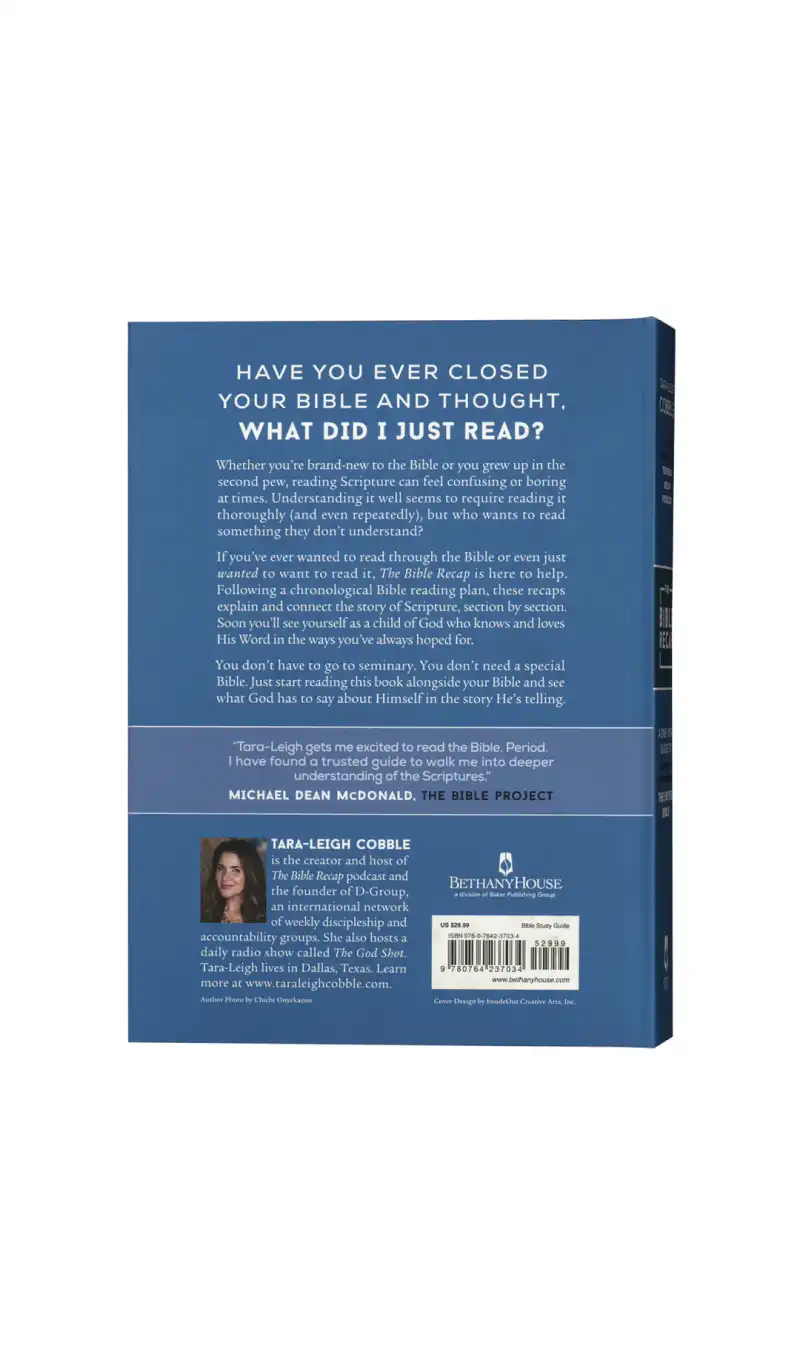 The Bible Recap: A One-year Guide to Reading and Understanding the Entire Bible by Tara-leigh Cobble - Image 2
