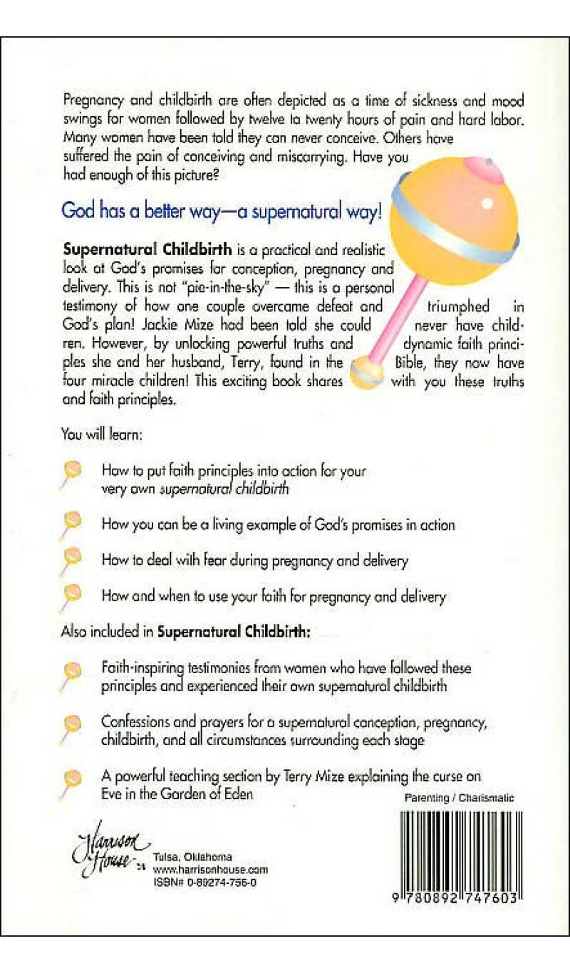 Supernatural Childbirth by Jackie Mize - Image 2